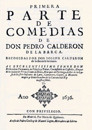 Parte I de Pedro Calderón de la Barca