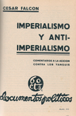 Imperialismo y anti-imperialismo, de César Falcón