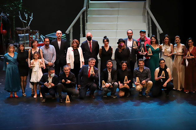 Entrega de los Premios Azahar 2021. Teatro Romea