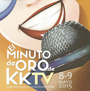 Cartel de El minuto de oro de KK-TV